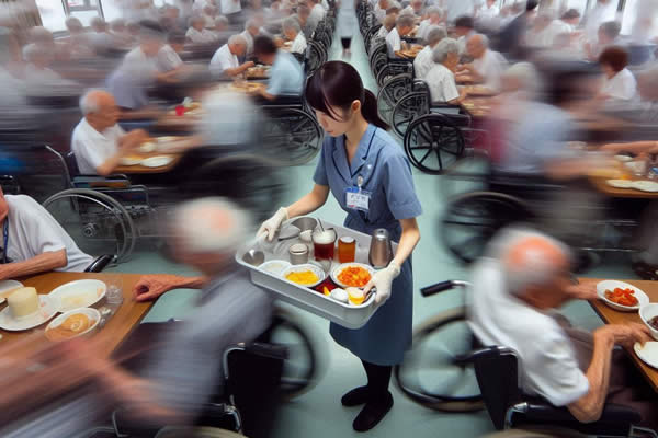 私も経験しました。特養と有料老人ホームでの初日の違い