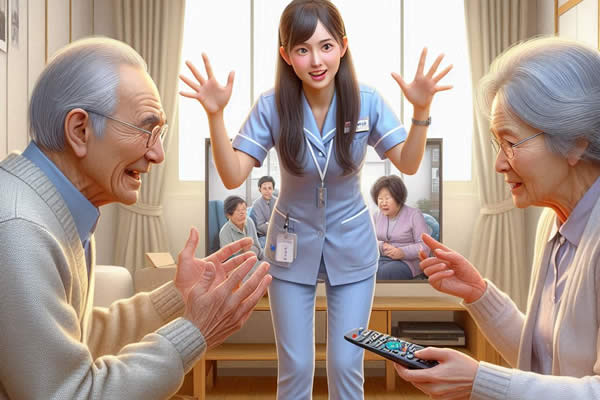 デイサービスで起こりがちな利用者同士のトラブルと職員の関わり方