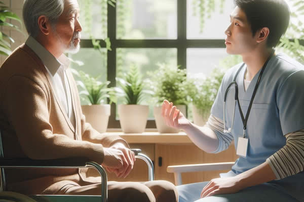 利用者の高圧的な態度