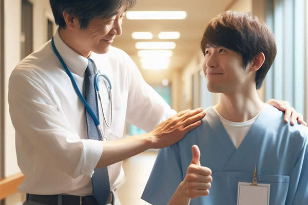 小さな成功体験を積ませる。「介護職として優秀な人」へ育てる目標設定