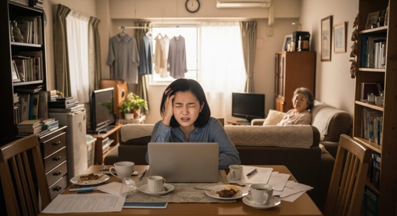 高齢の親と同居することで生まれるストレスとその正体