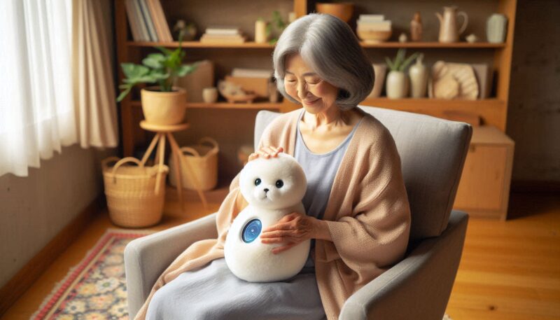高齢者の話し相手になるロボットの進化